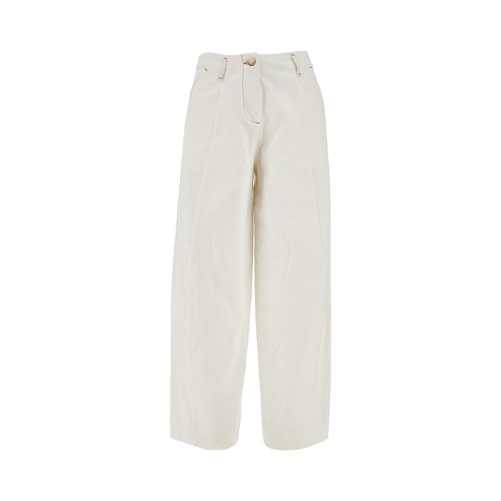 Pantalone Slouchy Fit in bull denim