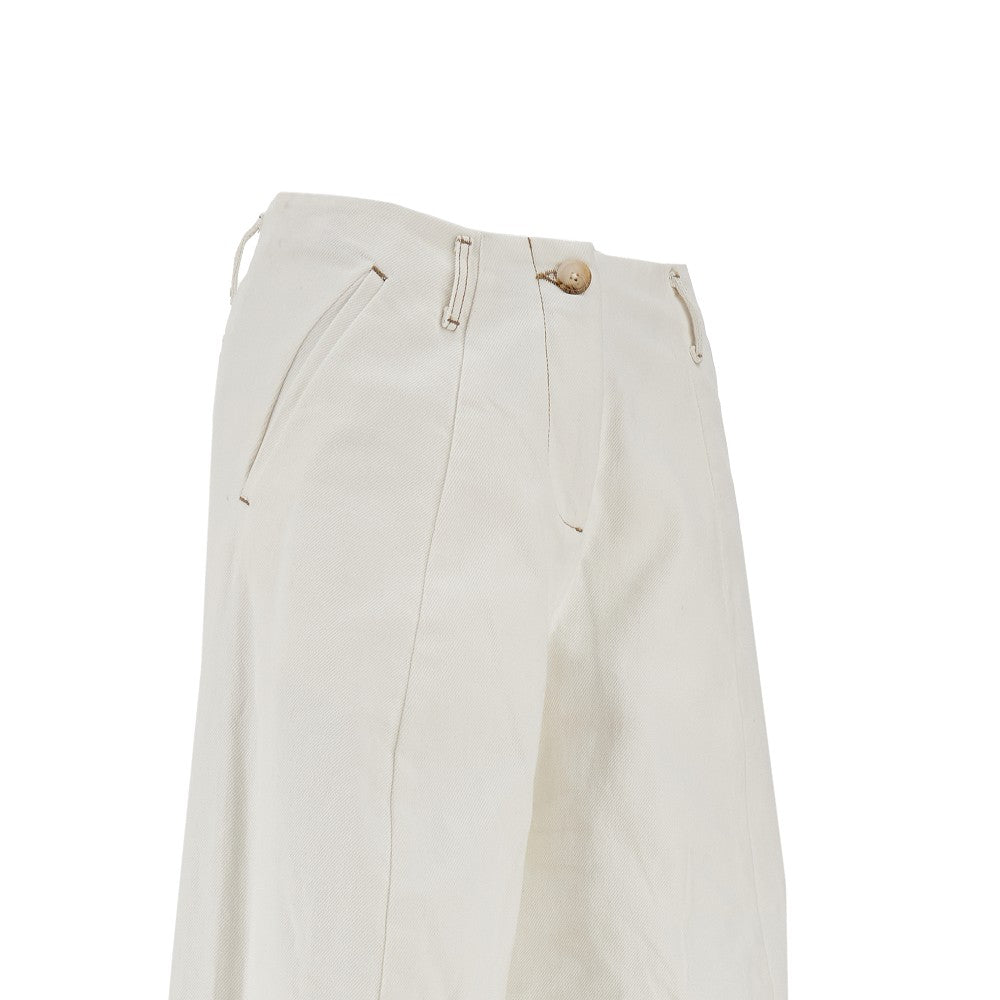 Pantalone Slouchy Fit in bull denim