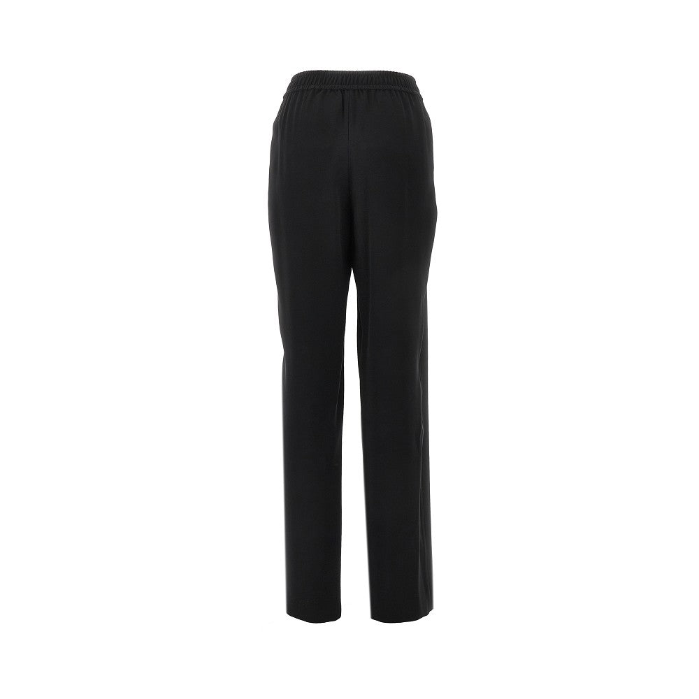 Pantalone in tecno cady con vita elastica