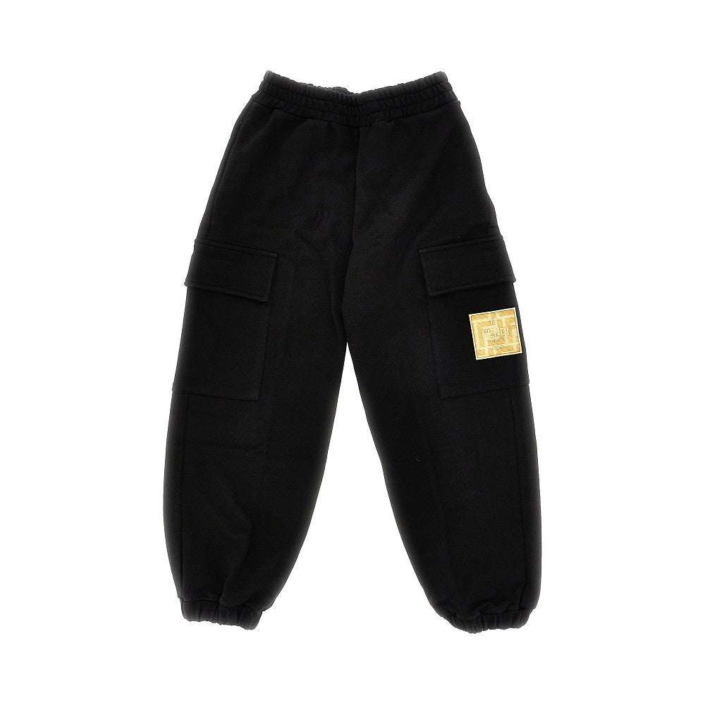 Cotton cargo sweatpants