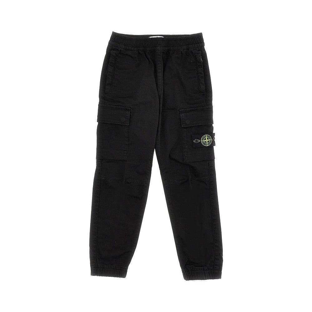 Pantalone cargo in cotone stretch