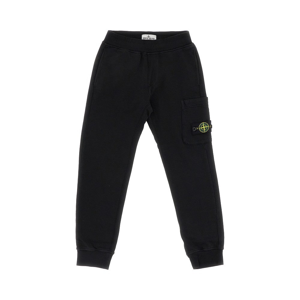 Sweatpants with logo badge