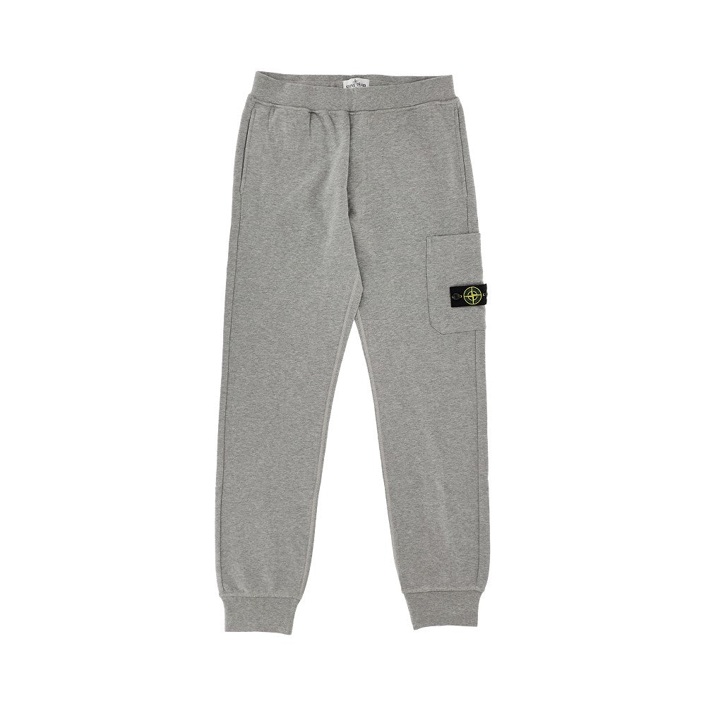 Sweatpants with logo badge