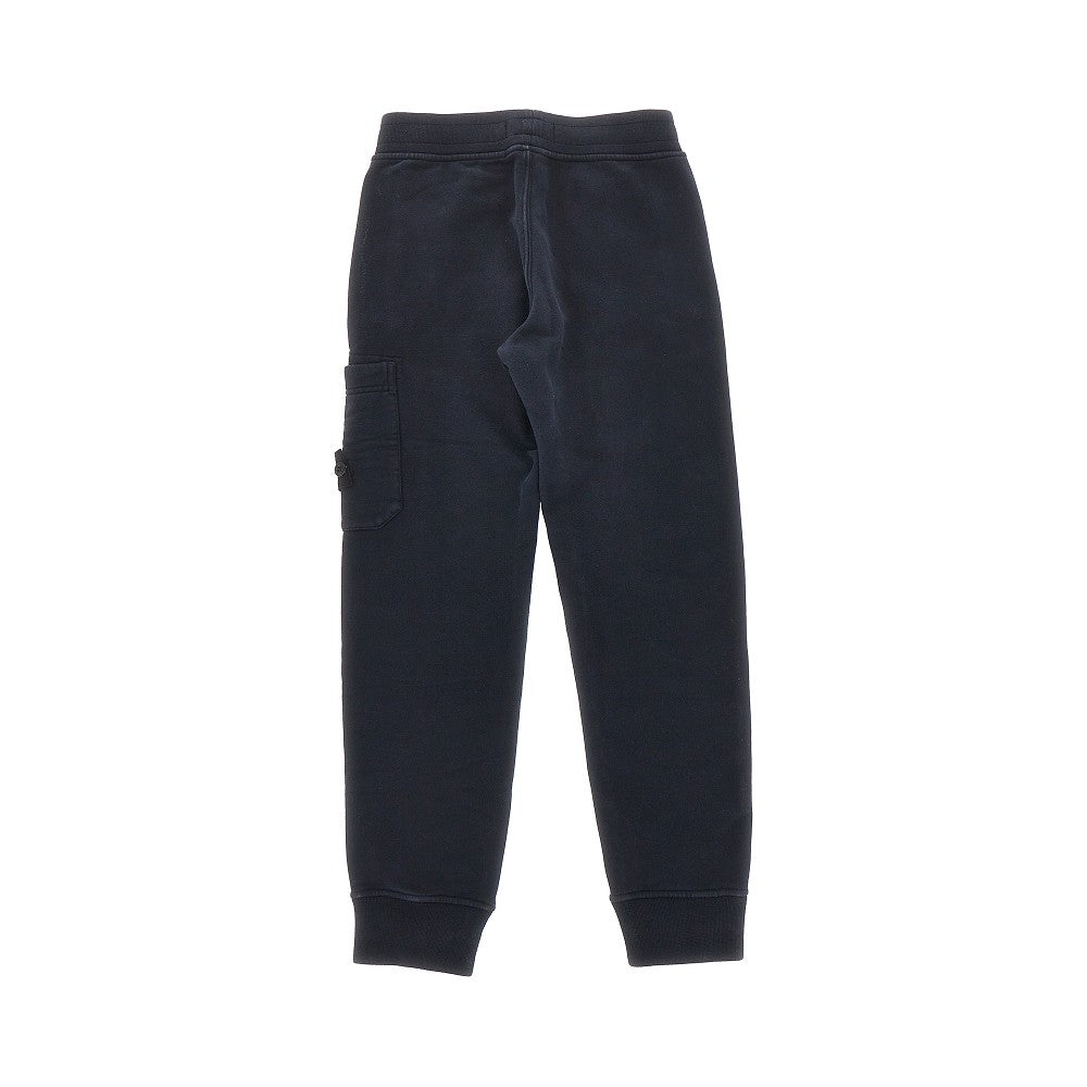 Organic cotton cargo sweatpants