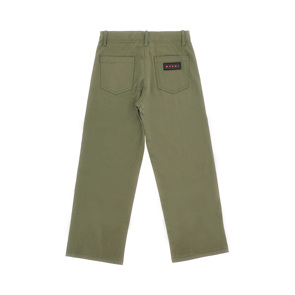 Pantalone in gabardine stretch