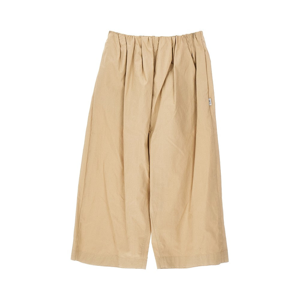 Pantalone ampio in popeline