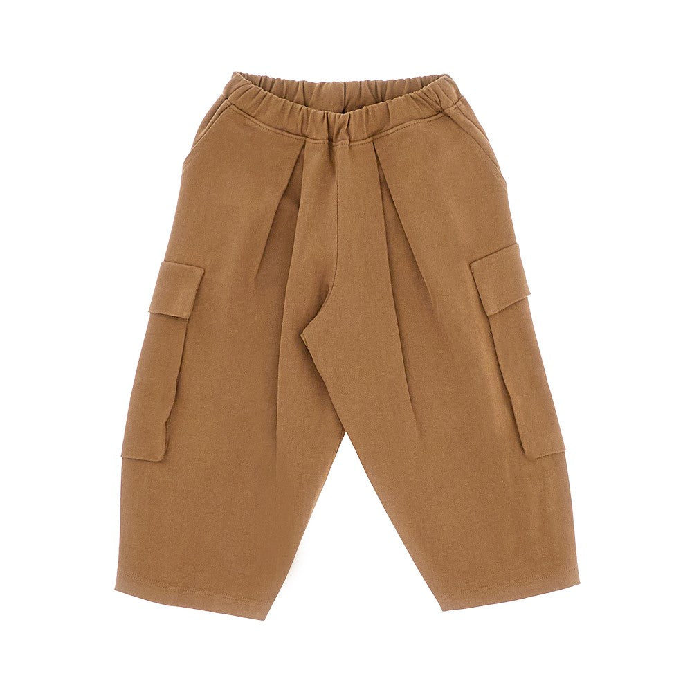 Stretch cotton cargo pants