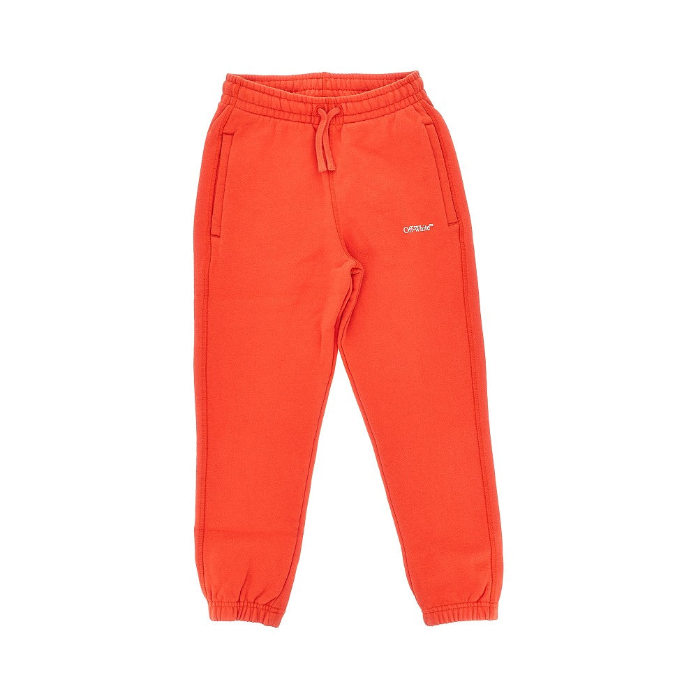 Diag print sweatpants