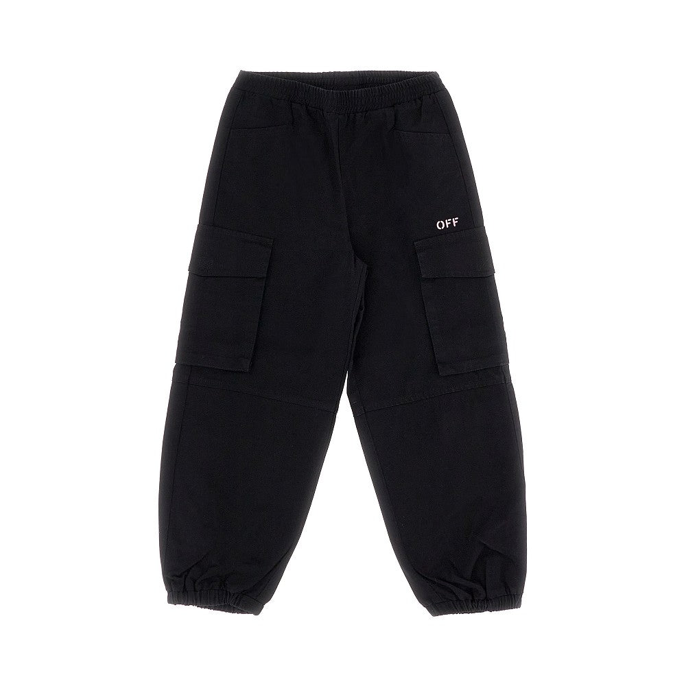 Pantalone cargo con stampa Diag