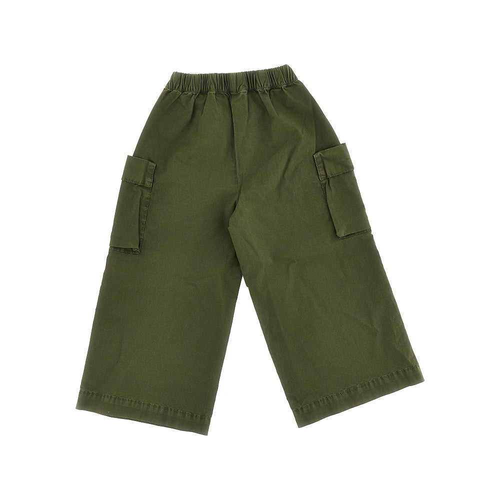 Wide leg cargo pants