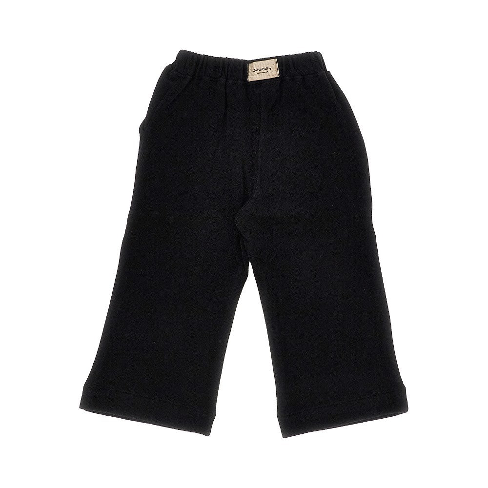 Stretch cotton-blend pants