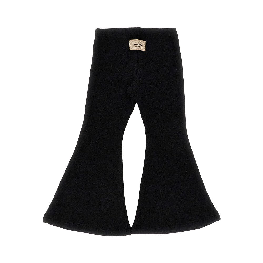 Knitted flared pants
