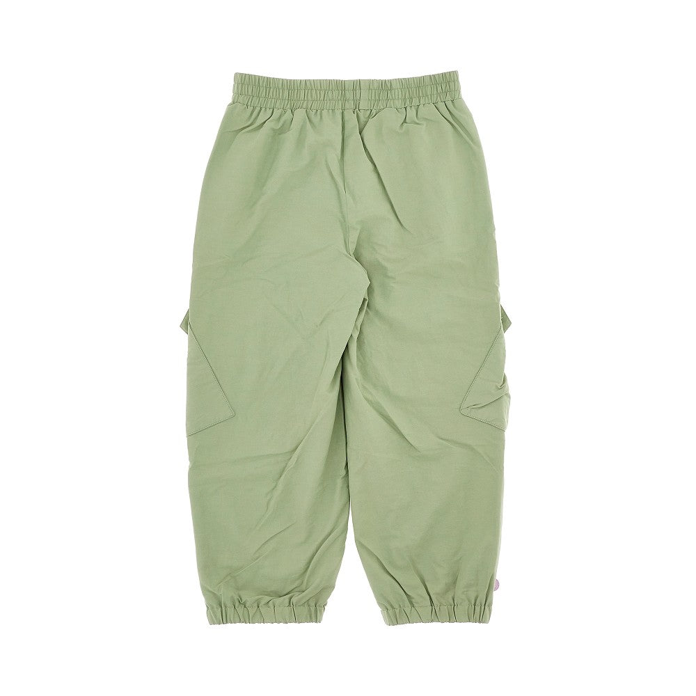 Pantalone cargo con zip multicolore