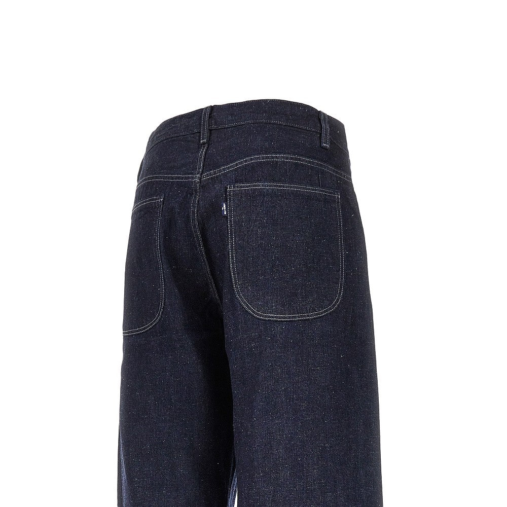 Jeans Wide Leg in Japanese Selvedge Denim