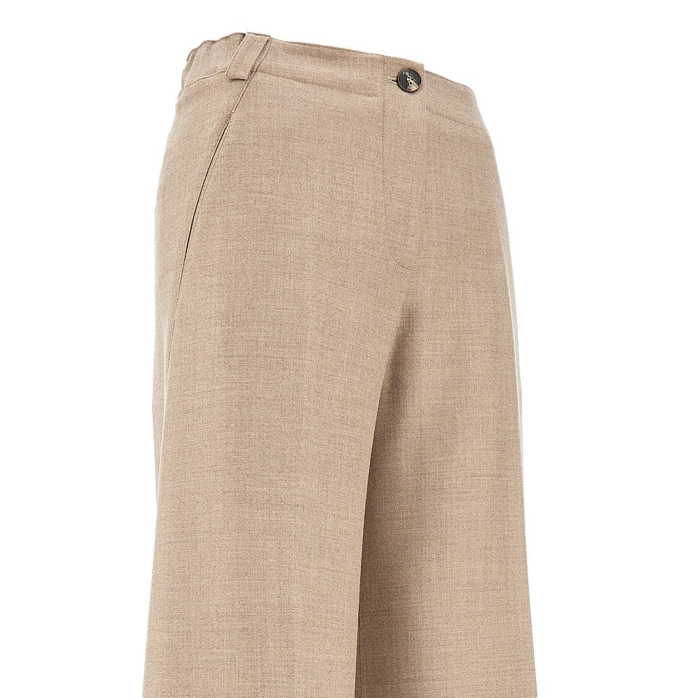 Stretch wool 'Marica' pants