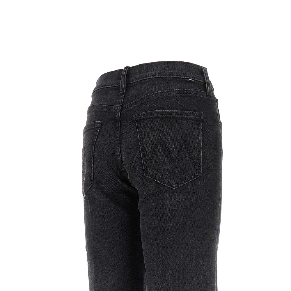 'The Mid Rise Rambler Zip Flood' jeans