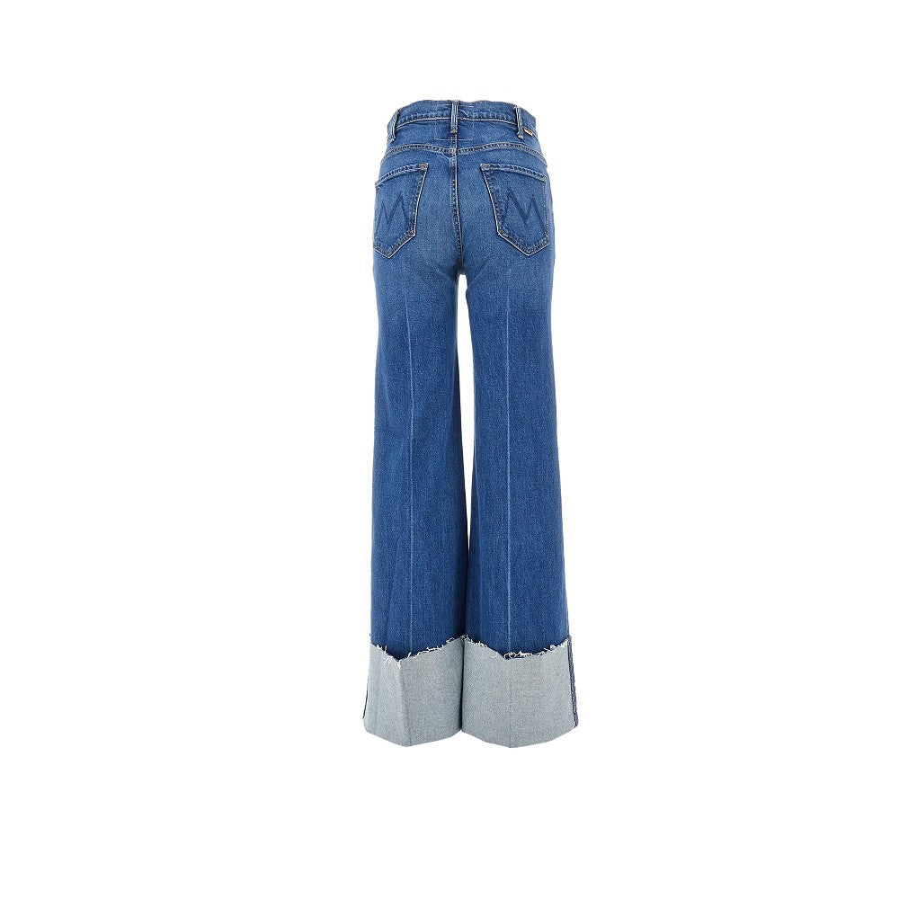 'The Hustler Roller Heel Cuff Fray' jeans