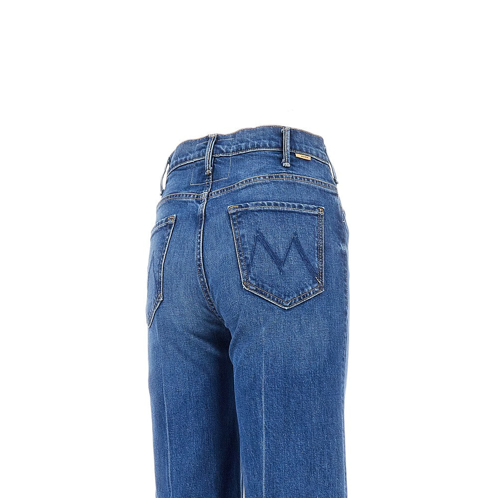 'The Hustler Roller Heel Cuff Fray' jeans