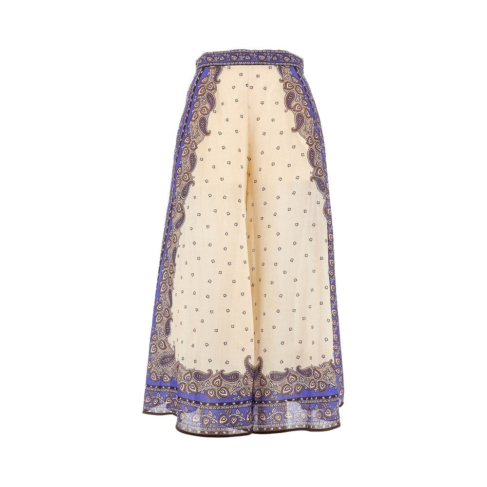 Pantalone cropped a gamba ampia 'Maxine'