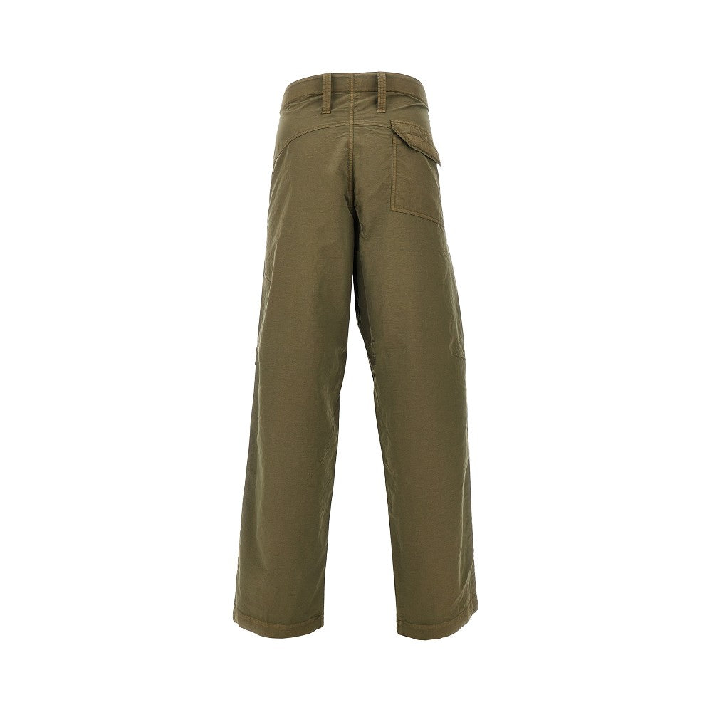 Pantalone cargo Loose Fit in Flatt Nylon