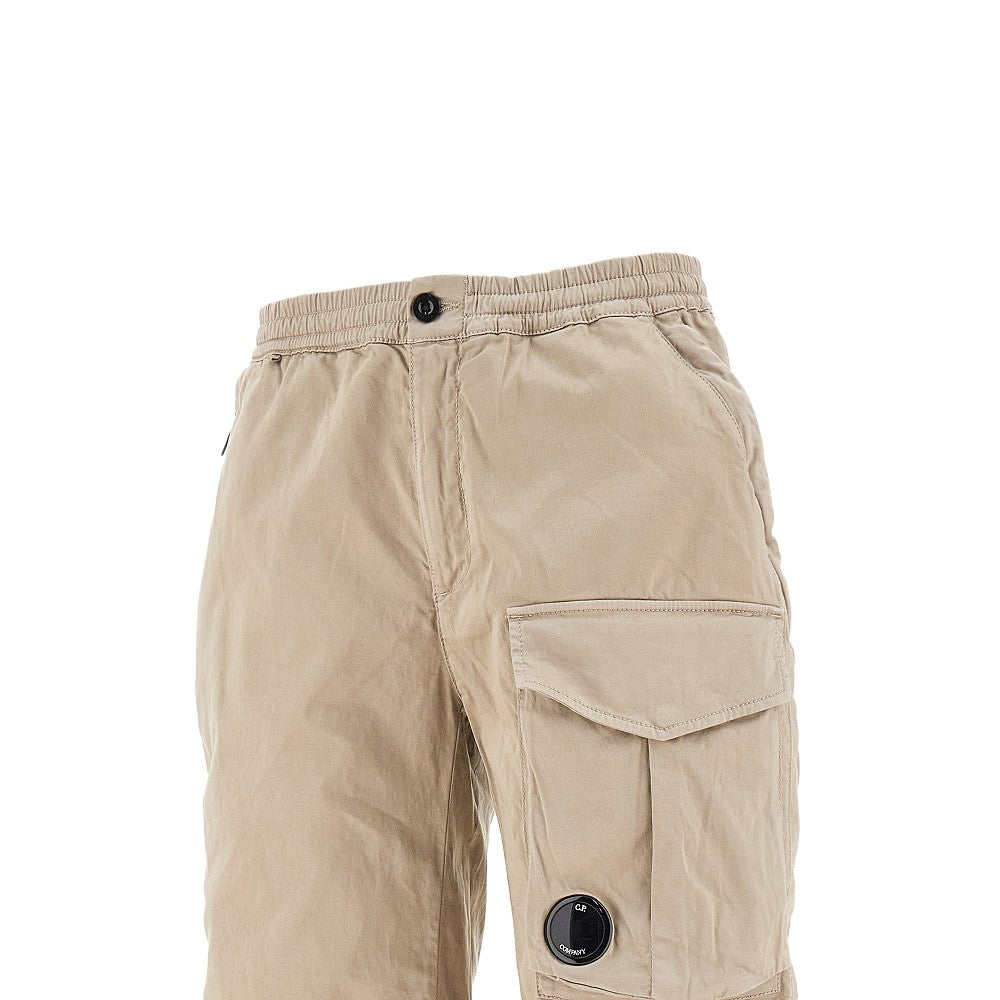 Stretch cotton cargo pants