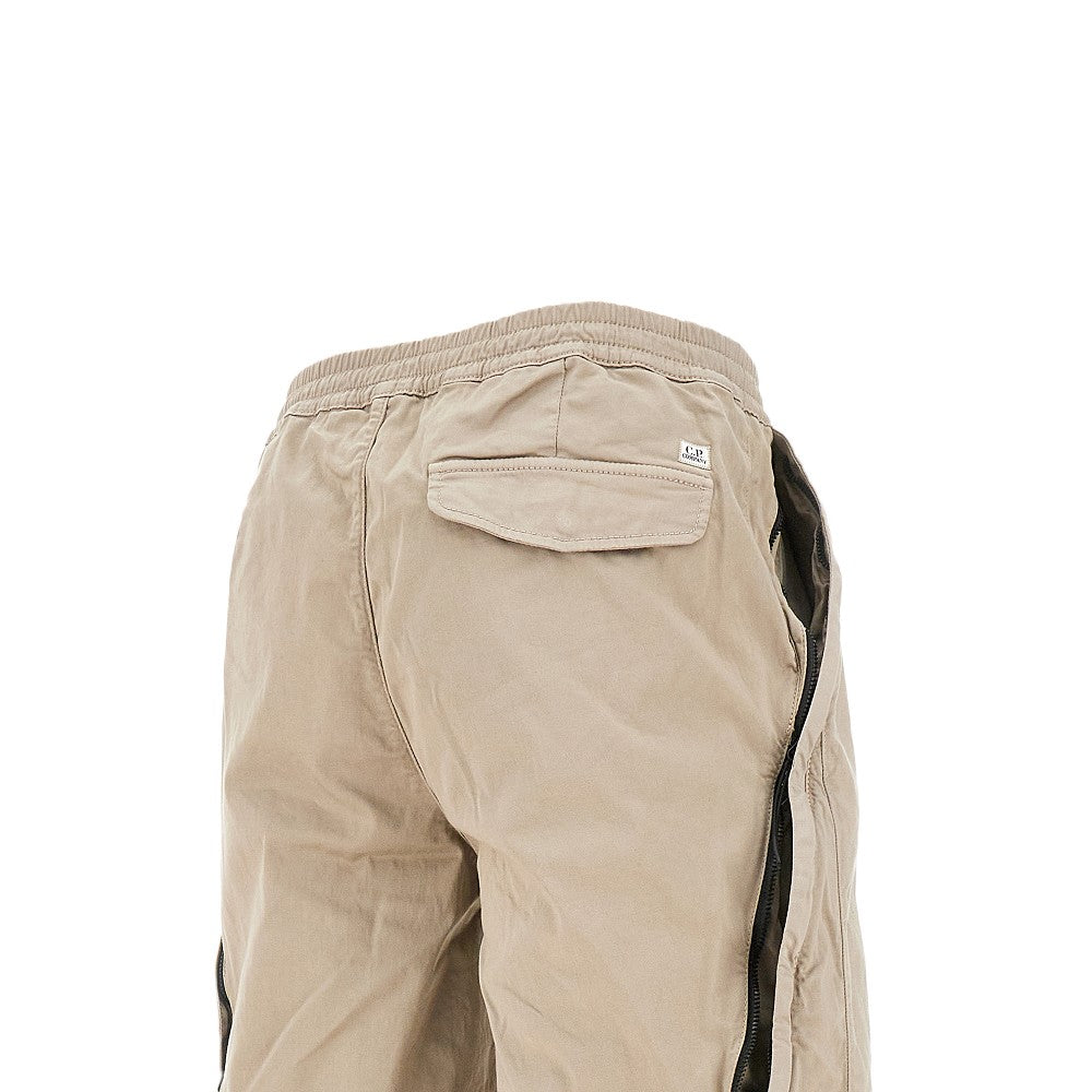 Stretch cotton cargo pants