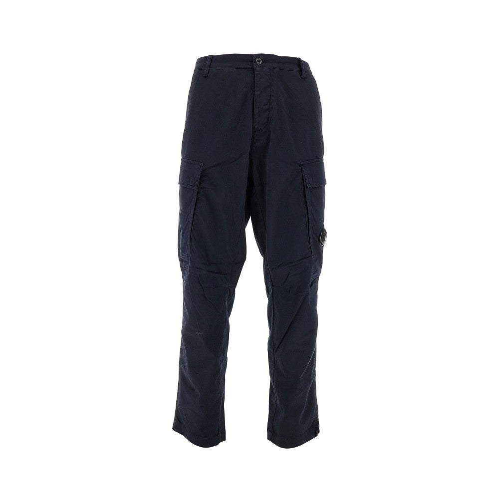 Pantalone cargo in stretch sateen Loose Fit