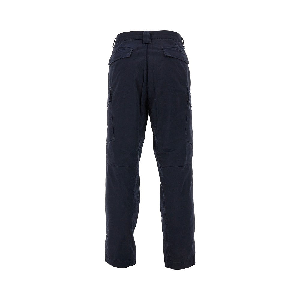 Pantalone cargo in stretch sateen Loose Fit