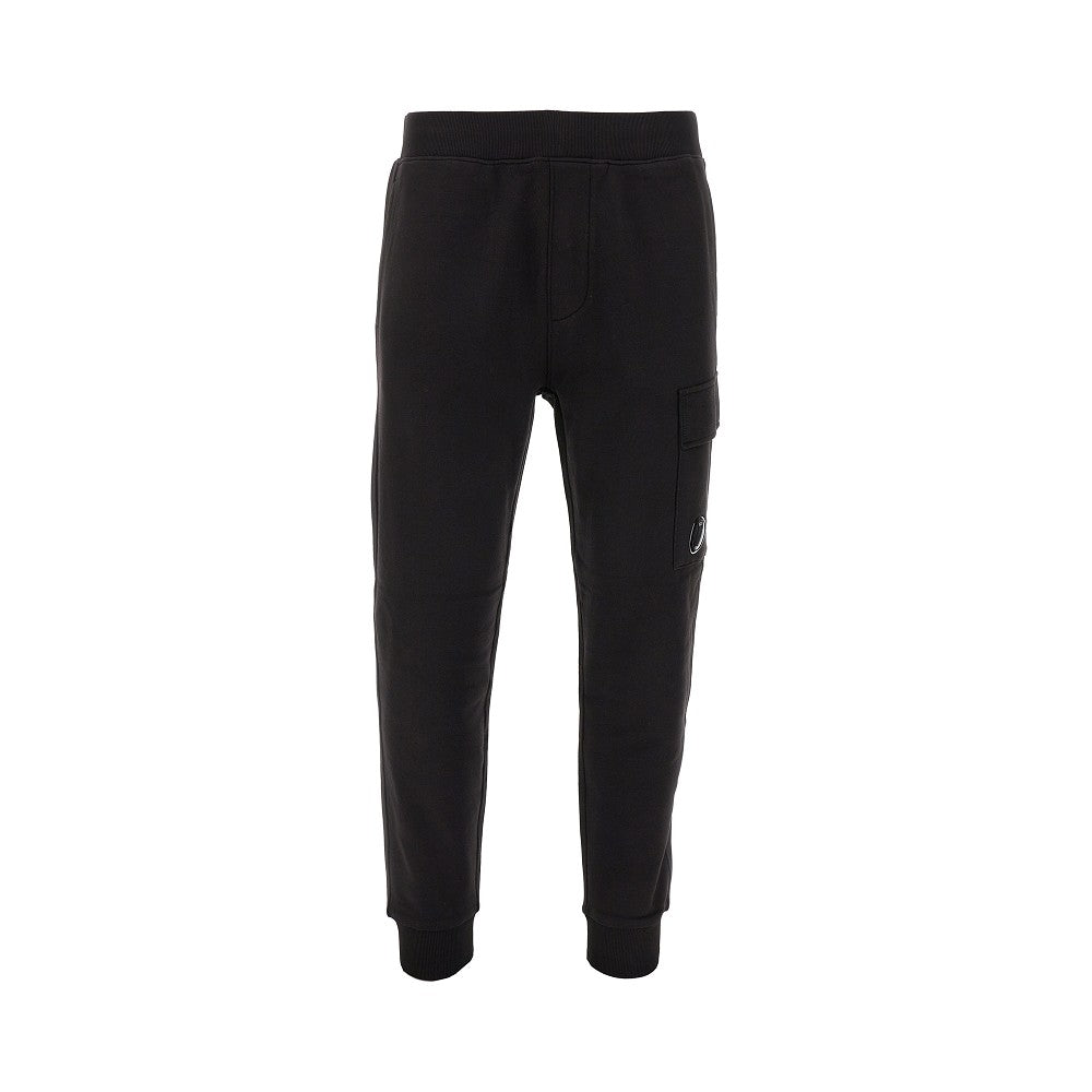 Pantalone cargo in felpa