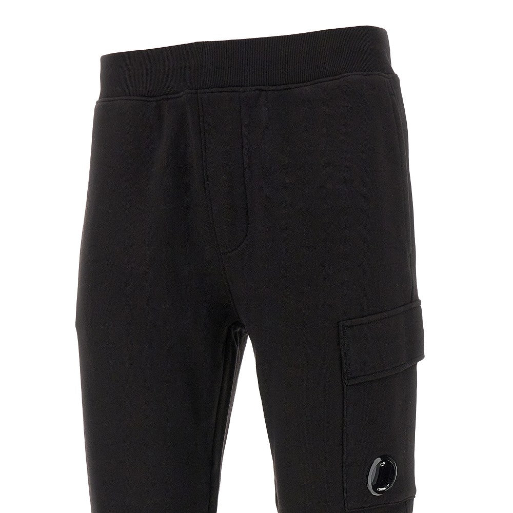 Pantalone cargo in felpa