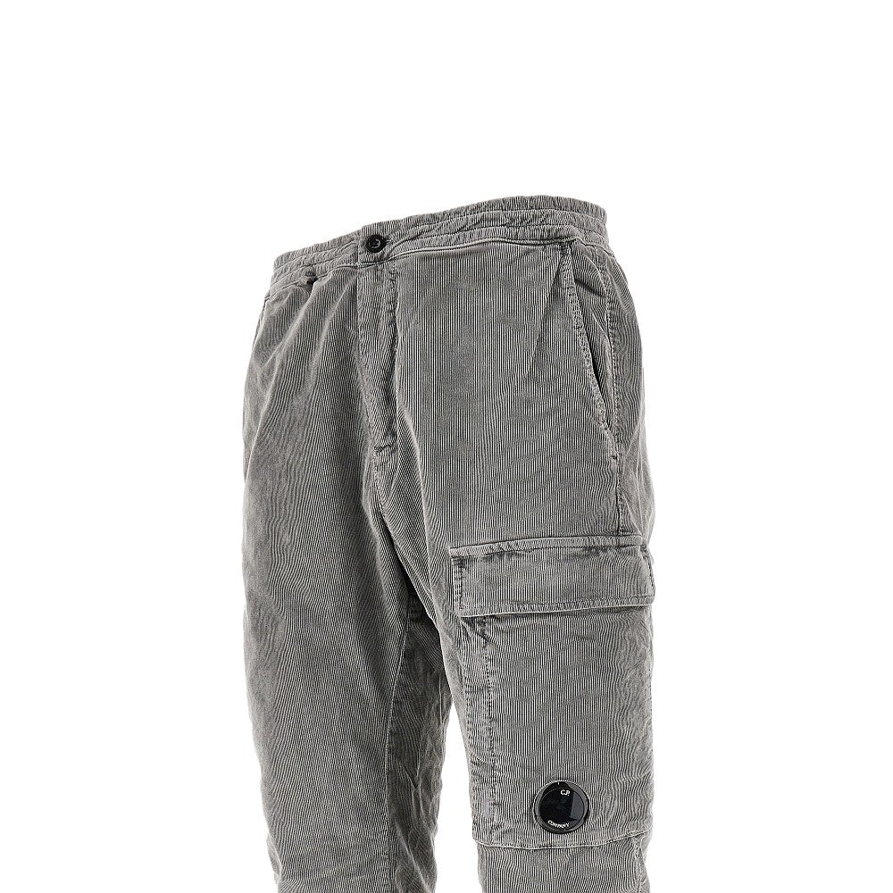 Pantalone cargo in velluto a costine