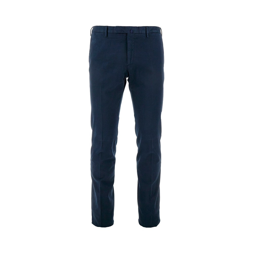 Stretch cotton-blend Slim Fit trousers