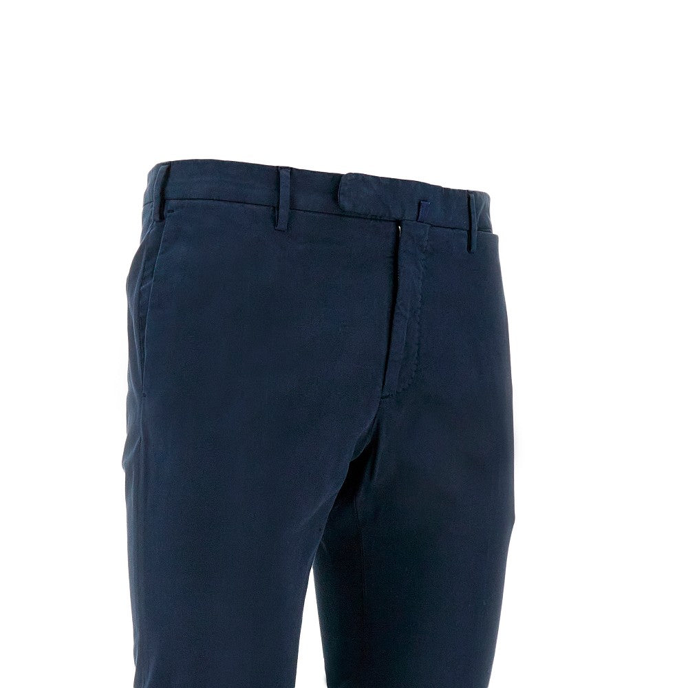Stretch cotton-blend Slim Fit trousers