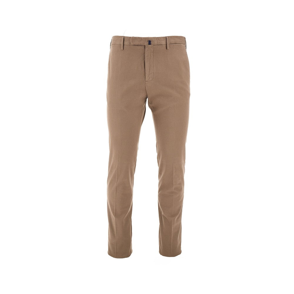 Stretch cotton-blend Slim Fit trousers