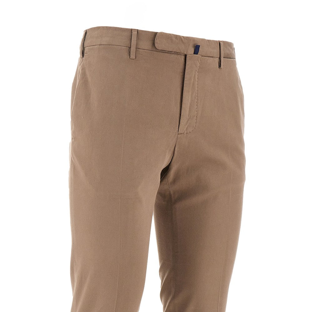 Stretch cotton-blend Slim Fit trousers