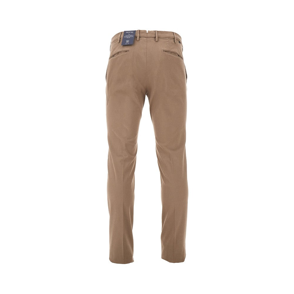 Stretch cotton-blend Slim Fit trousers