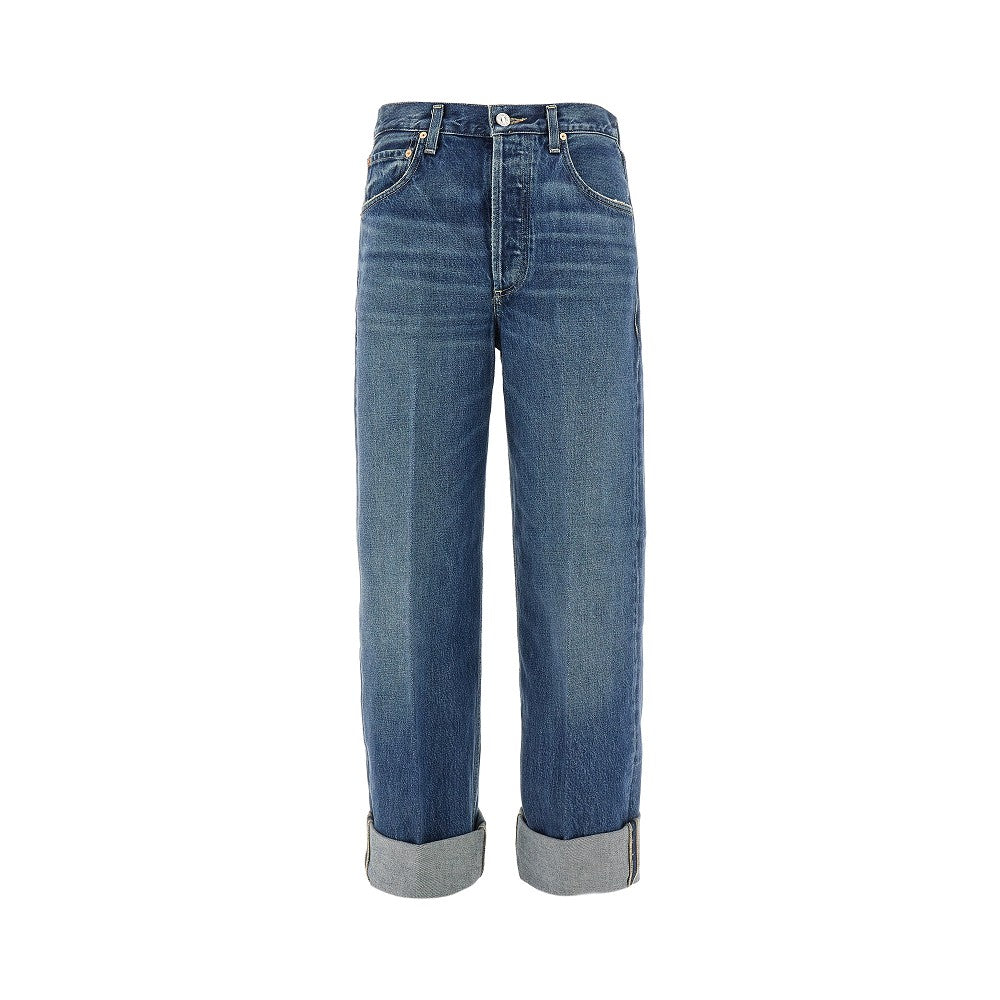 Ayla Baggy jeans with cuffs