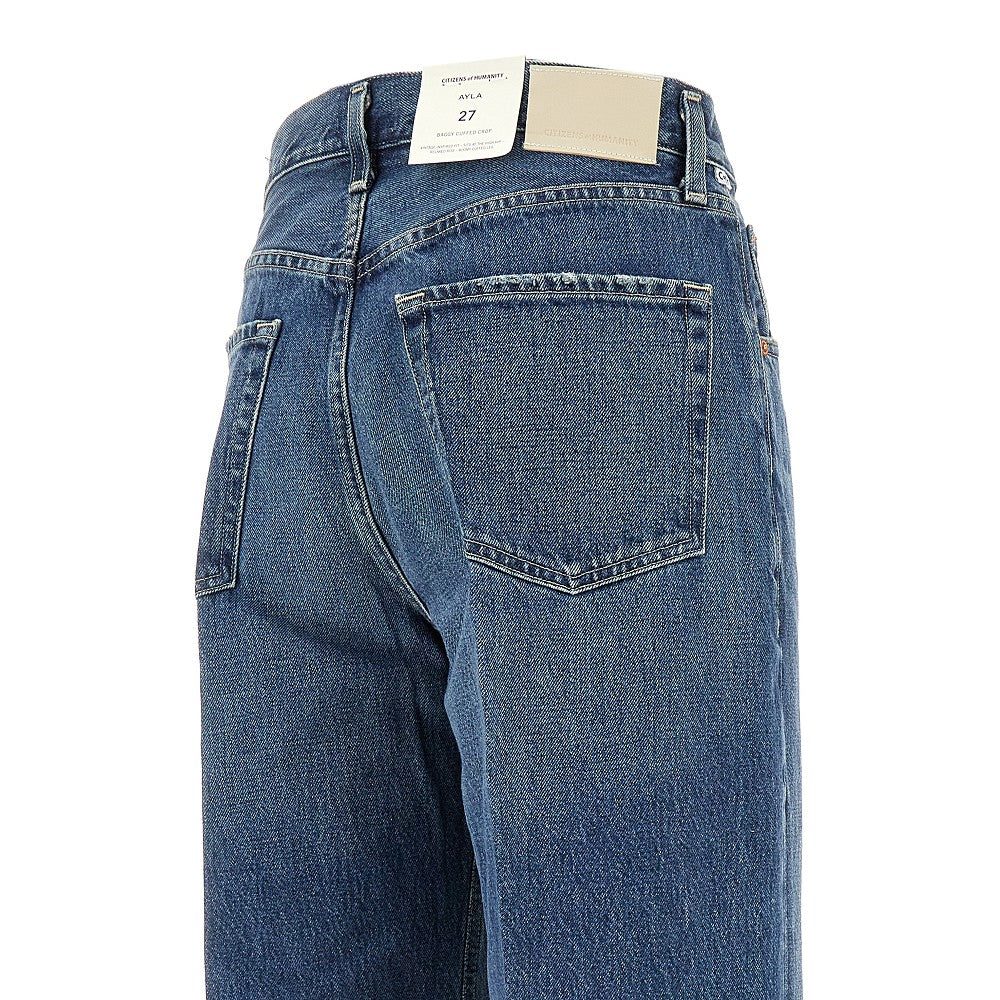 Ayla Baggy jeans with cuffs