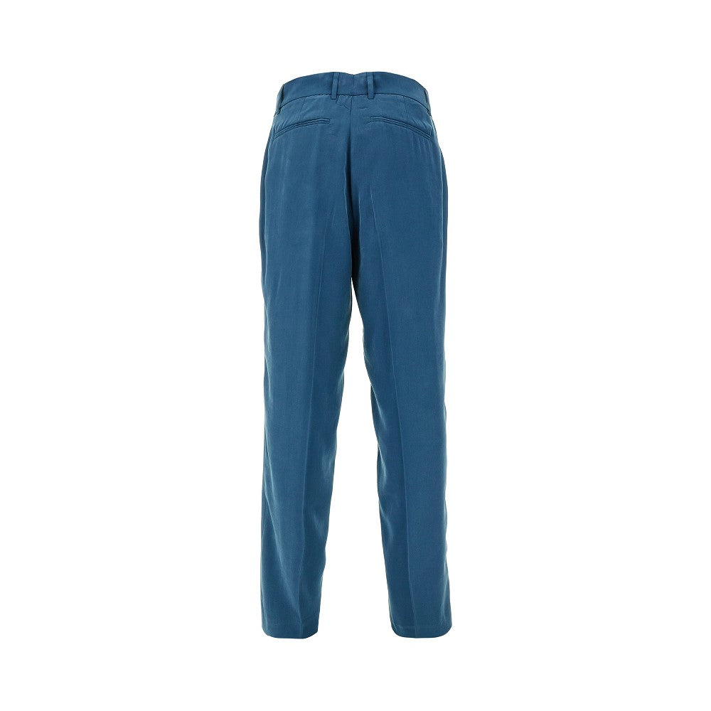 Pantalone affusolato in twill