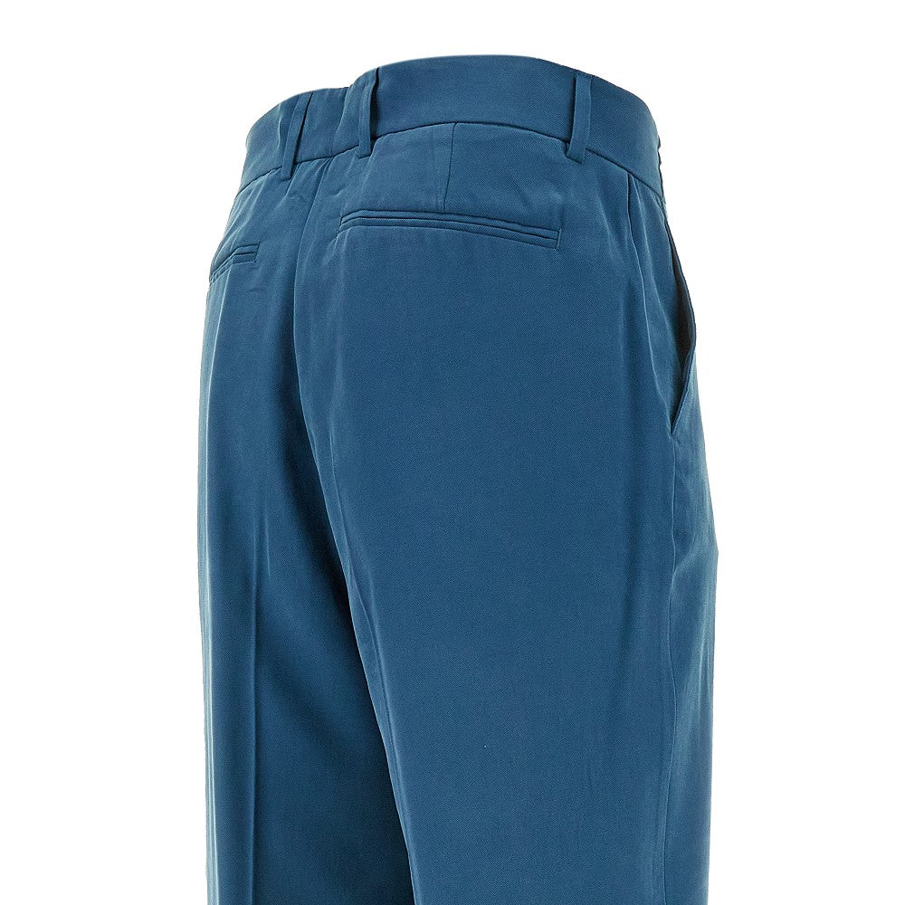 Pantalone affusolato in twill