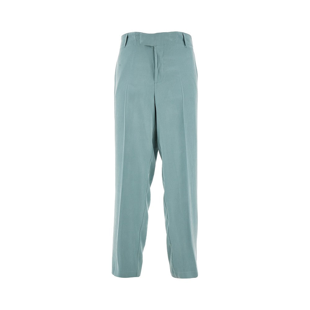 Pantalone affusolato in twill