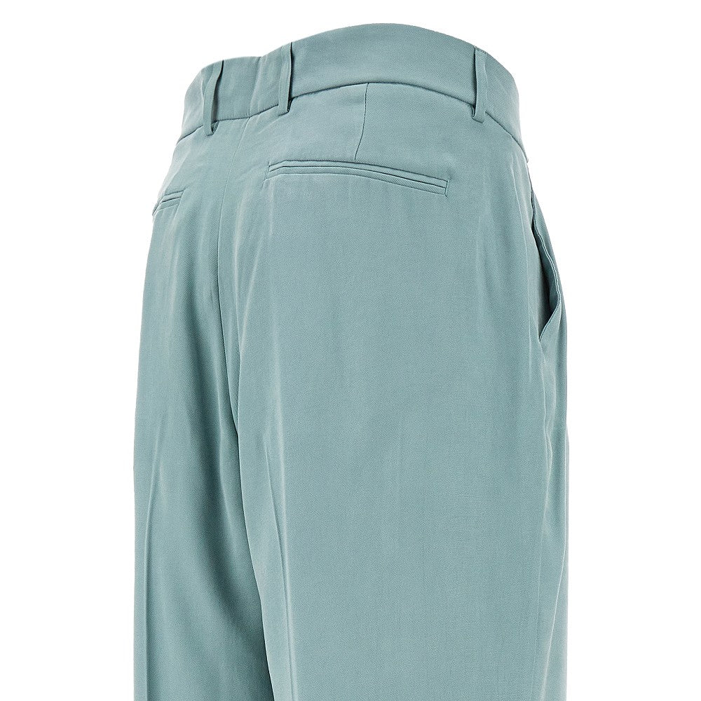 Pantalone affusolato in twill