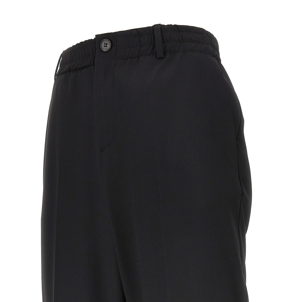 Pantalone in misto lana stretch