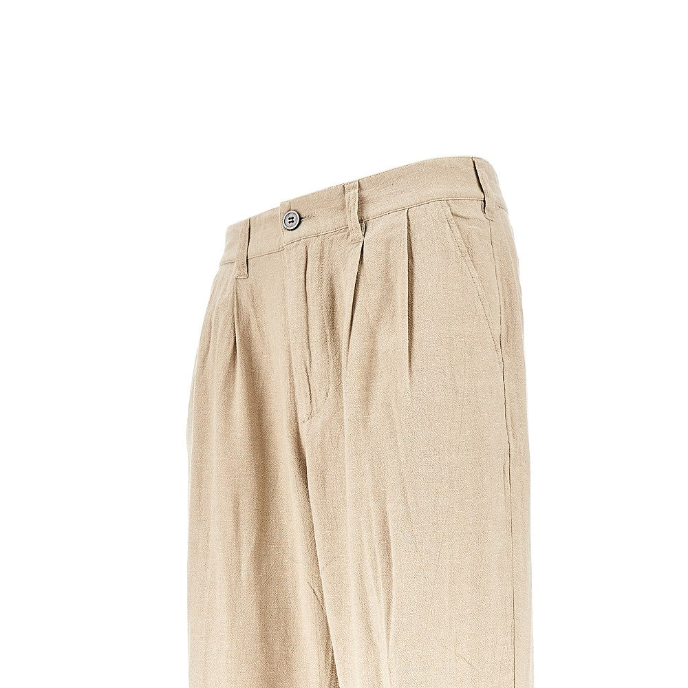 'Fubar' linen-blend pants