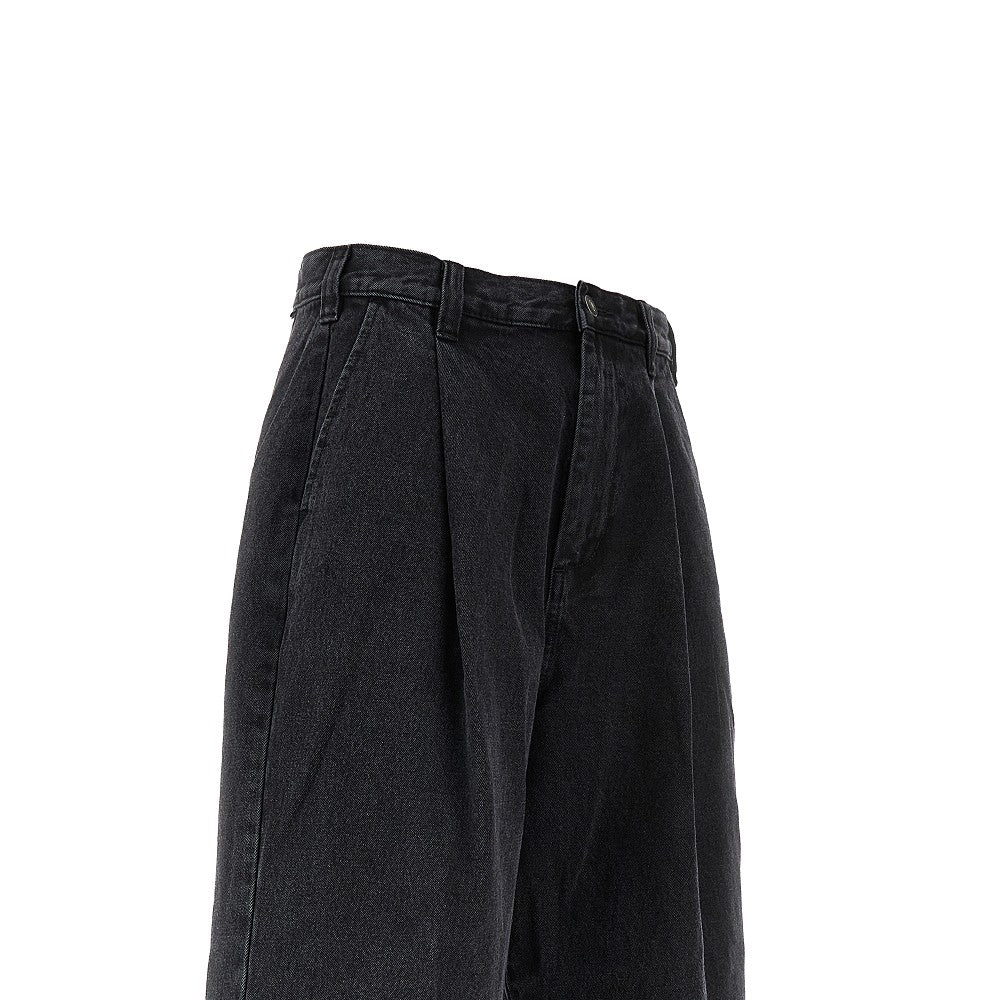 Pantalone con pince in denim 'Oliver'