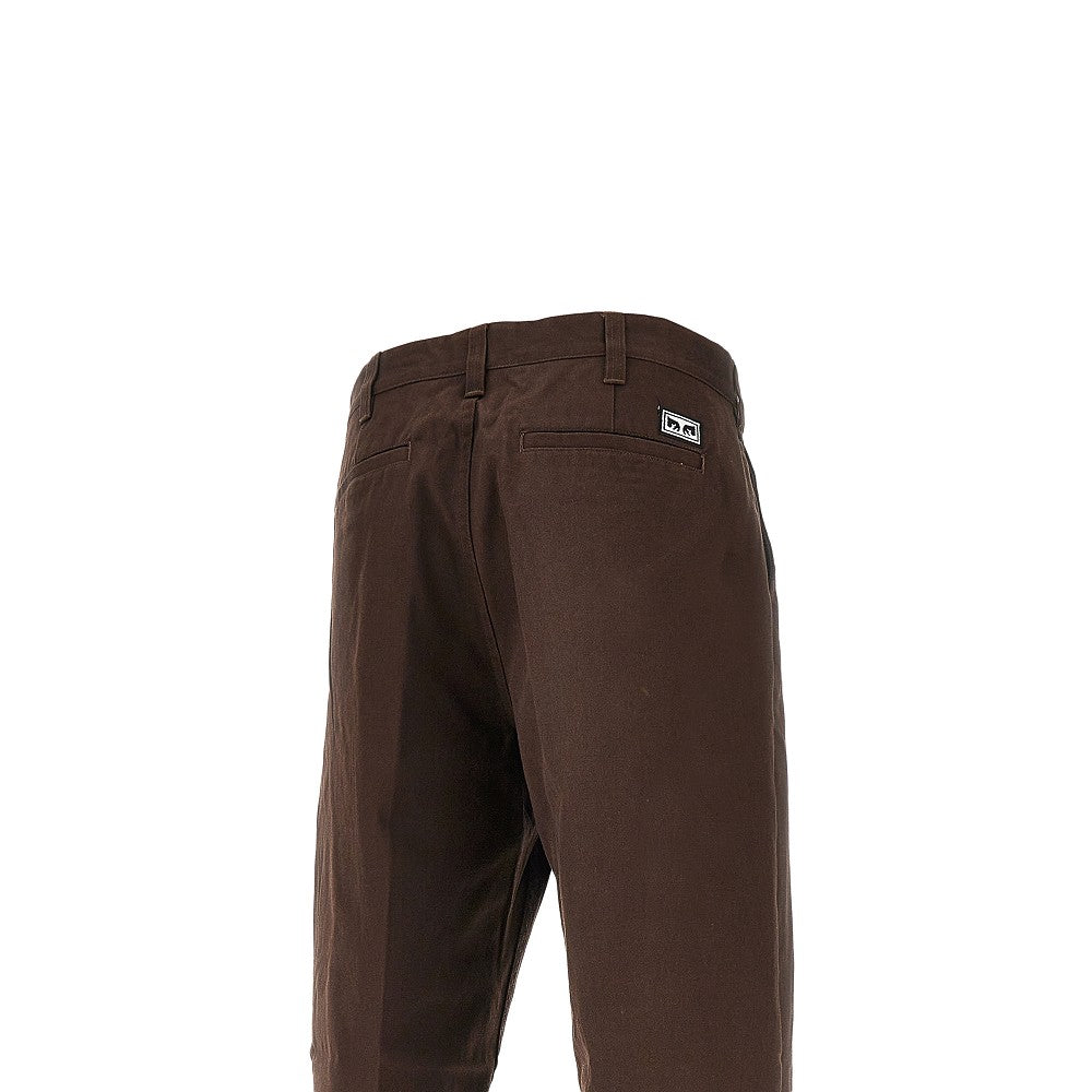 Pantalone 'Hardwork' in gabardine