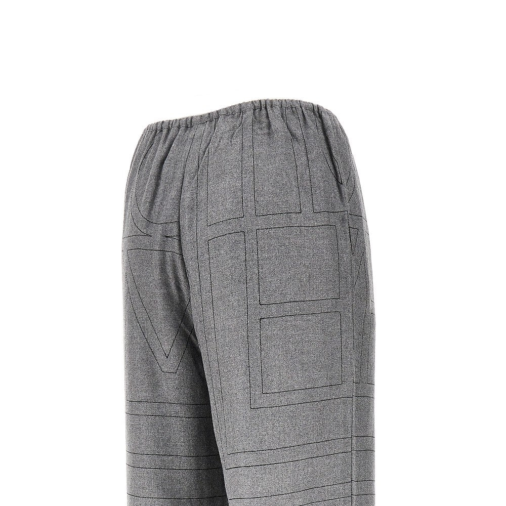 Pantalone pyjama in twill Monogram