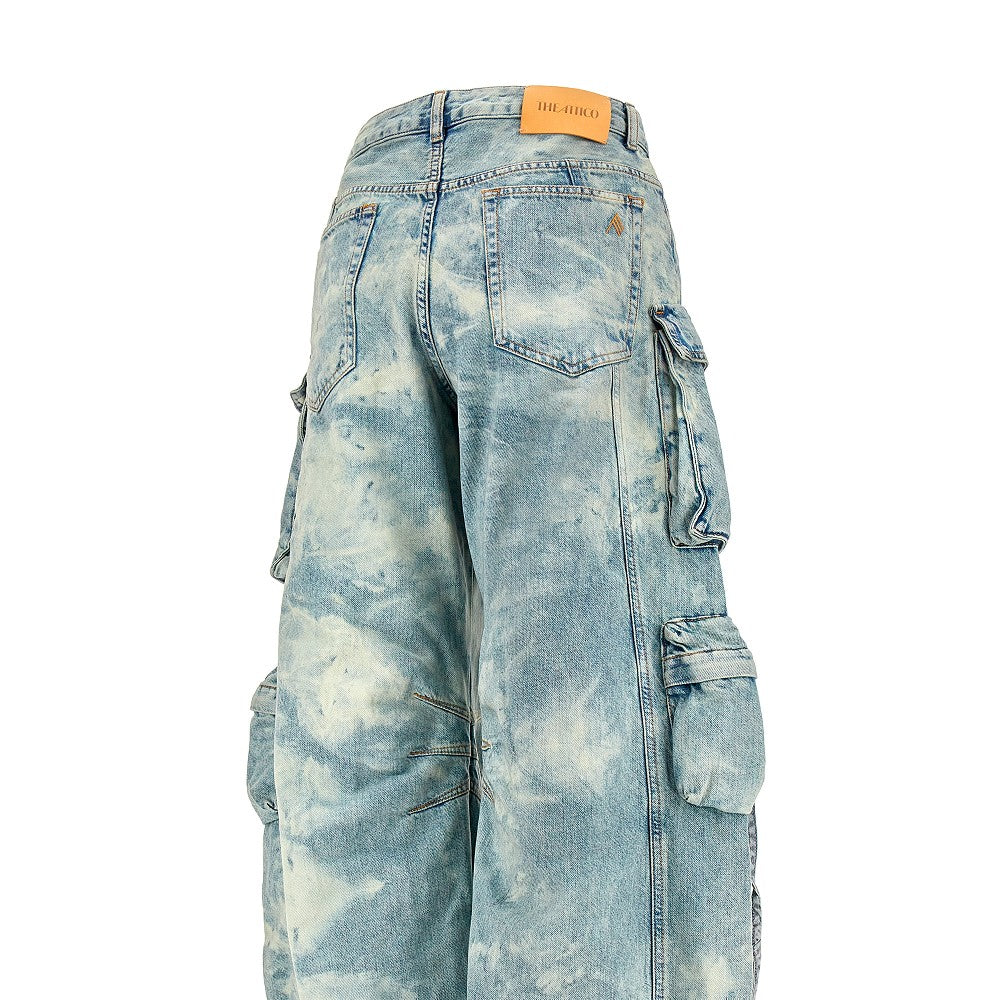 Pantalone cargo 'Fern' in denim