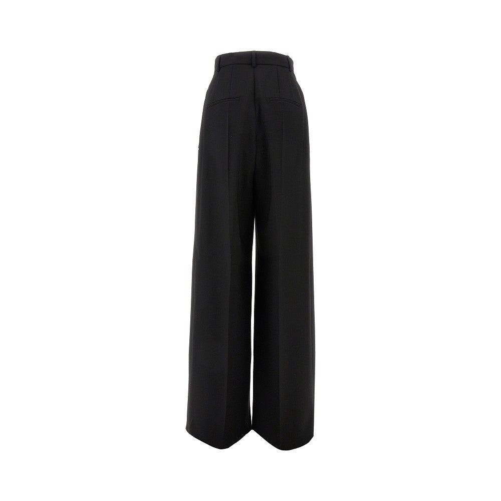 Pantalone in barathea con pinces