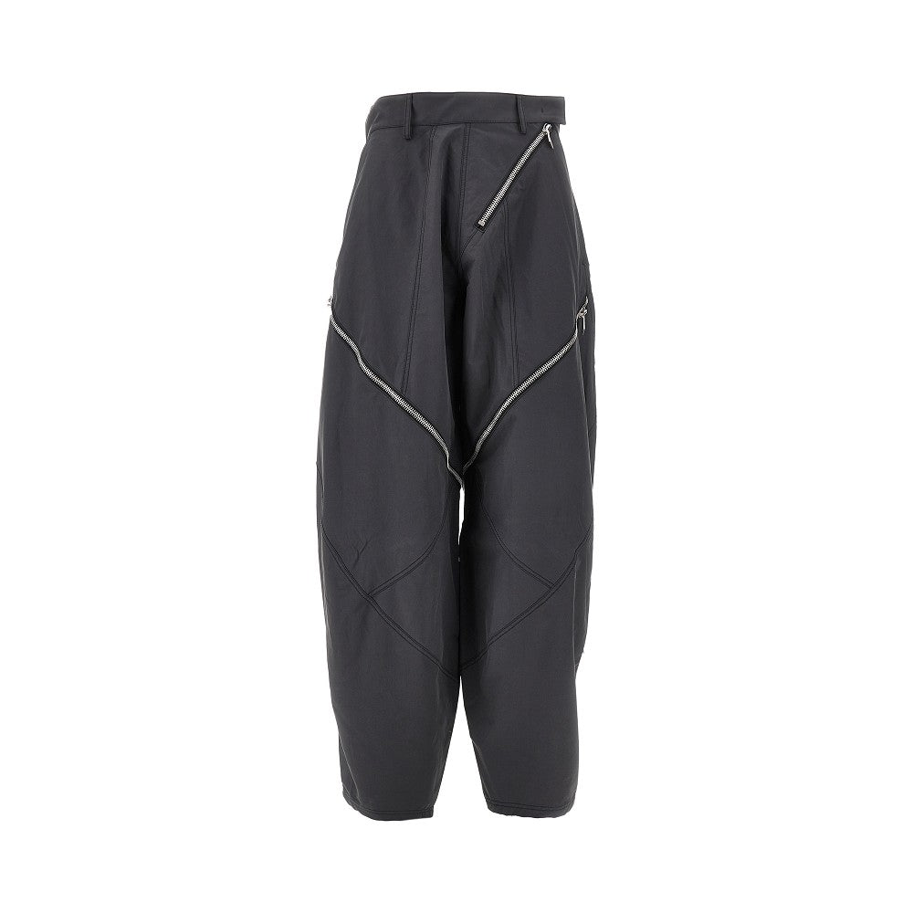 Zippers parachute pants